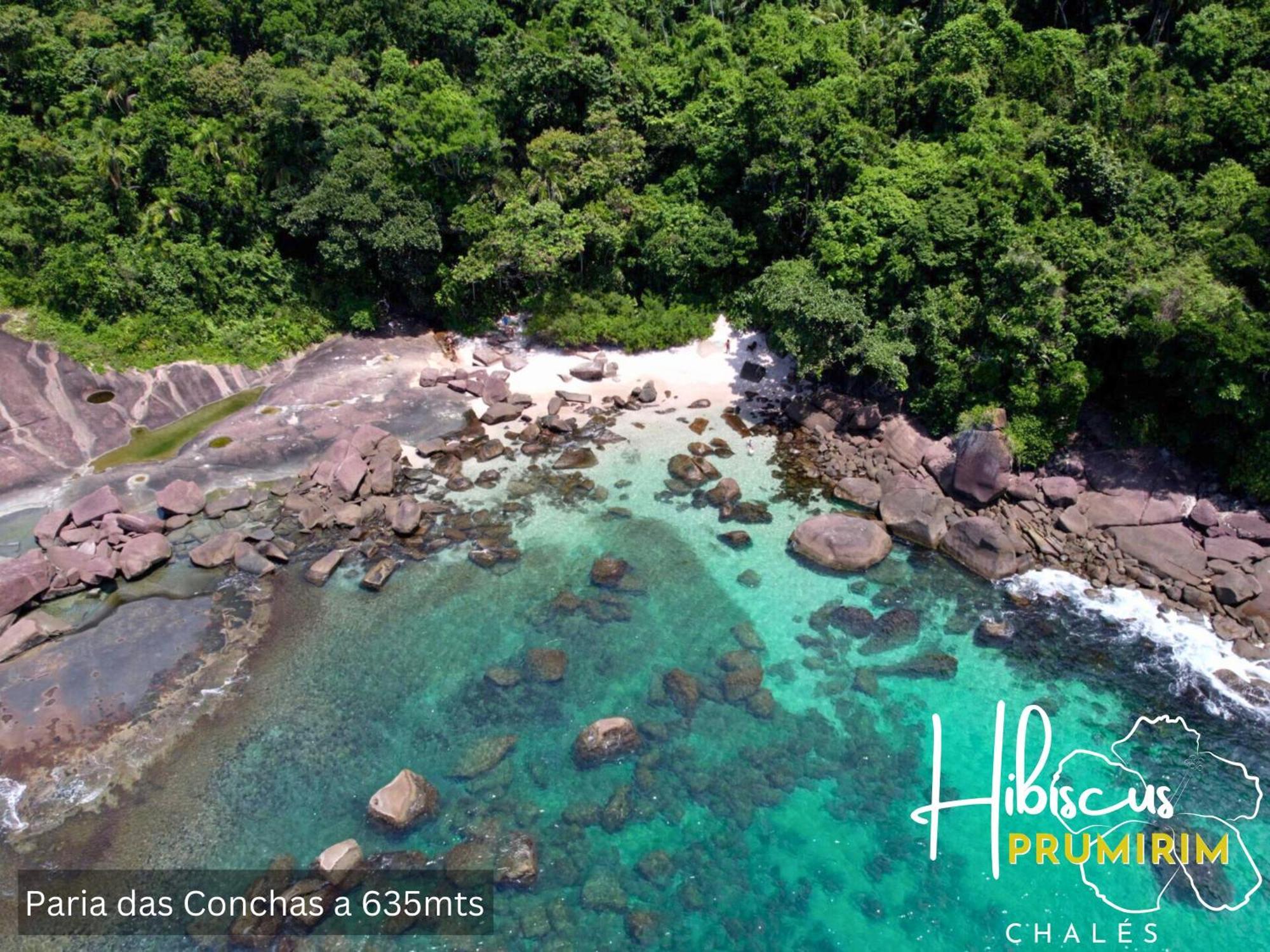 Hibiscus Prumirim Chales Ubatuba Bagian luar foto